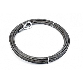 Warn Winch Cable - 60 Feet x 1/2 Inch Extra Improved Plow Steel - 80352