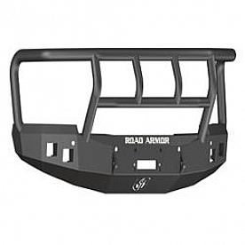 Road Armor Bumper Stealth Titan II 1-Piece Design Steel Black - 314R2B