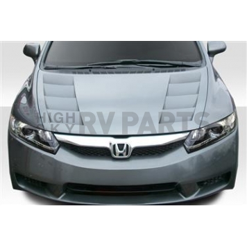 Extreme Dimensions Hood - Fiberglass Reinforced Plastic Black - Circuit - 113609