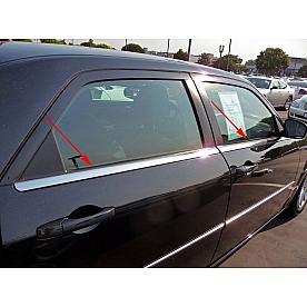 TFP (International Trim) Window Trim - Polished Stainless Steel Silver - 16000BL