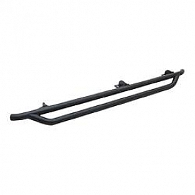 Westin Automotive Rocker Panel Guard - Oval Tube Powder Coated Steel Black Set Of 2 - 424015