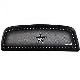 RBP (Rolling Big Power) Grille Insert - Black Stainless Steel Rectangular - 261457NDX1