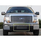 T-Rex Truck Products Bumper Grille Insert Horizontal Bar Polished Silver Billet Aluminum - 25569