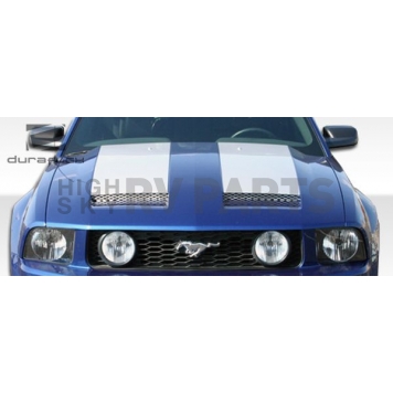 Extreme Dimensions Hood - Primered Fiberglass Black - 104849