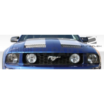 Extreme Dimensions Hood - Primered Fiberglass Black - 104849-2