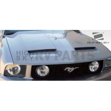 Extreme Dimensions Hood - Primered Fiberglass Black - 104849-5