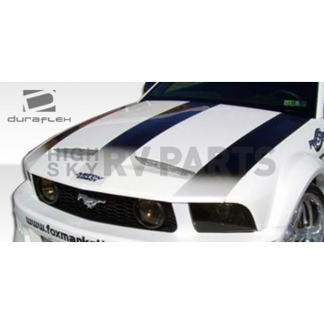 Extreme Dimensions Hood - Primered Fiberglass Black - 104849-7