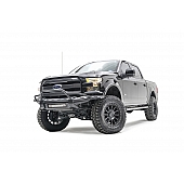 Fab Fours Bumper Premium 1-Piece Design Steel Black - FF15D32711