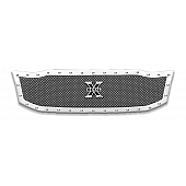 T-Rex Truck Products Grille Insert - Mesh Rectangular Polished Stainless Steel - 6719090