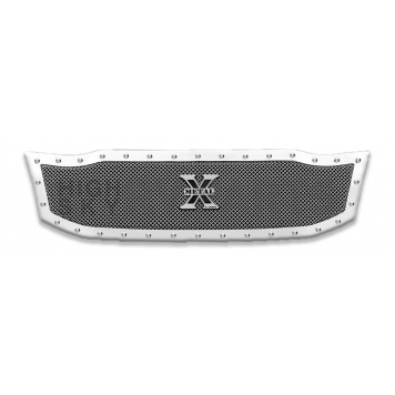 T-Rex Truck Products Grille Insert - Mesh Rectangular Polished Stainless Steel - 6719090
