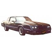 Goodmark Industries Hood Steel Black MC200811