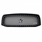 RBP (Rolling Big Power) Grille Insert - Black Stainless Steel Rectangular - 261459NDX1