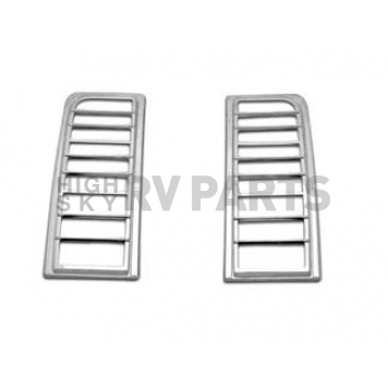 Putco Tail Light Molding - Vent ABS Plastic Silver - 400809