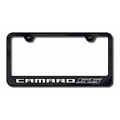 Automotive Gold License Plate Frame - Black Stainless Steel - LFCMRSSEB