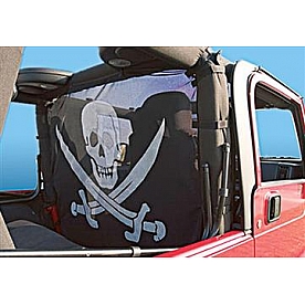 Vertically Driven Products Air Deflector - Nylon Mesh Black - 508005