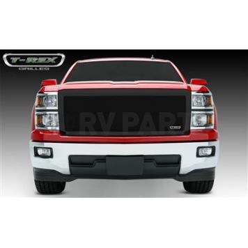 T-Rex Truck Products Grille Insert - Mesh Rectangular Black Powder Coated Mild Steel - 51119