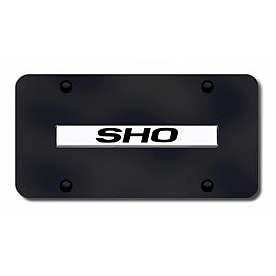 Automotive Gold License Plate - SHO Stainless Steel - SHONCB