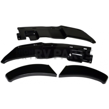 Warn Bumper Filler Panel Powder Coated Black Plastic - 70490