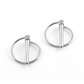 Mr. Gasket Hood Pin Clip - Torsion Steel Set Of 2 - 1017A