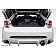 DuraFlex Bumper Cover Plain  Vader Fiberglass - 100199