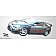 DuraFlex Bumper Cover Plain  Type M Fiberglass - 100309
