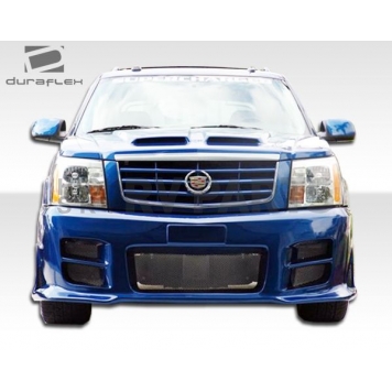 DuraFlex Bumper Cover Plain  Platinum Fiberglass - 100331