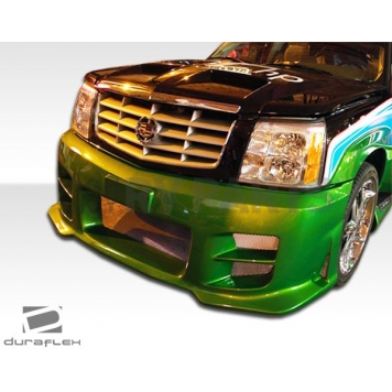 DuraFlex Bumper Cover Plain  Platinum Fiberglass - 100331-2