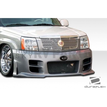 DuraFlex Bumper Cover Plain  Platinum Fiberglass - 100331-3