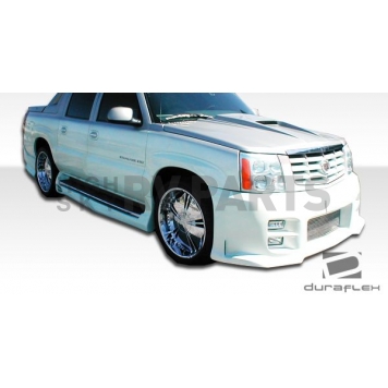 DuraFlex Bumper Cover Plain  Platinum Fiberglass - 100331-5
