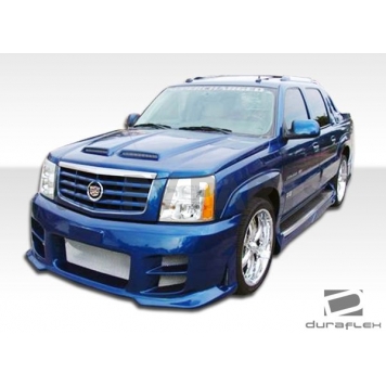 DuraFlex Bumper Cover Plain  Platinum Fiberglass - 100331-6