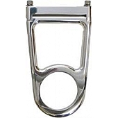 Borgeson Steering Column Mount - Polished Aluminum Silver - 913207