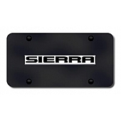 Automotive Gold License Plate - Sierra Stainless Steel - SRRNCB