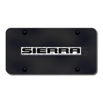 Automotive Gold License Plate - Sierra Stainless Steel - SRRNCB