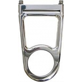 Borgeson Steering Column Mount - Polished Aluminum Silver - 913225