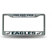 POWERDECAL License Plate Frame - Philadelphia Eagles Plastic - FC2503