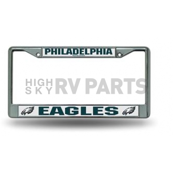 POWERDECAL License Plate Frame - Philadelphia Eagles Plastic - FC2503
