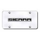 Automotive Gold License Plate - Sierra Stainless Steel - SRRNGC