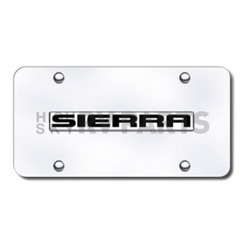Automotive Gold License Plate - Sierra Stainless Steel - SRRNGC