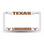 POWERDECAL License Plate Frame - Texas Longhorns Plastic - FC260102