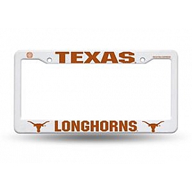 POWERDECAL License Plate Frame - Texas Longhorns Plastic - FC260102