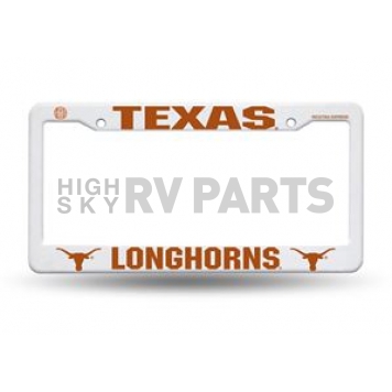 POWERDECAL License Plate Frame - Texas Longhorns Plastic - FC260102