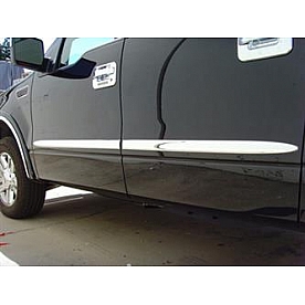 TFP (International Trim) Side Molding - Chrome Plated ABS Plastic Silver Set of 2 - 10222UBI