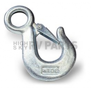 Tie Down Winch Clevis Hook - Steel Silver - 12000 Pound - 50641