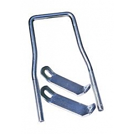 Tie Down Winch Clevis Hook - Steel Silver - 7500 Pound - 50645
