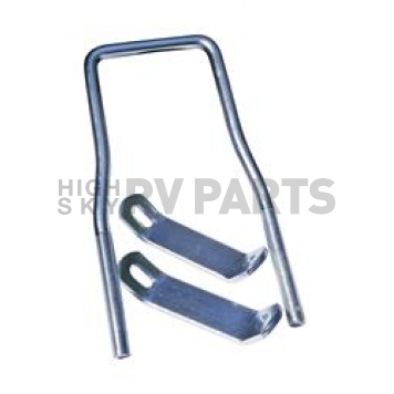Tie Down Winch Clevis Hook - Steel Silver - 7500 Pound - 50645