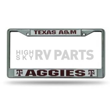 POWERDECAL License Plate Frame - Texas A&M Aggies Plastic - FC260202