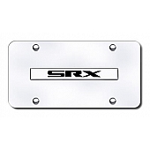 Automotive Gold License Plate - SRX Stainless Steel - SRXNCC