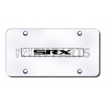 Automotive Gold License Plate - SRX Stainless Steel - SRXNCC