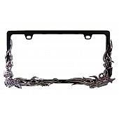 CIPA USA License Plate Frame - Love and Hate Plastic - 93455