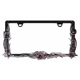 CIPA USA License Plate Frame - Excessive Force Plastic - 93456